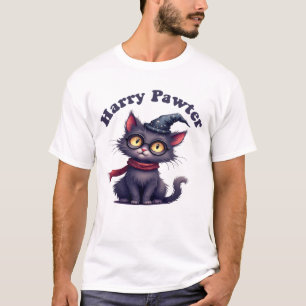 Harry Pawter Magische Kat T-Shirt – Grappige Toven