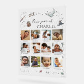 Harry Potter 1er anniversaire - 12 mois Collage ph (Angle)