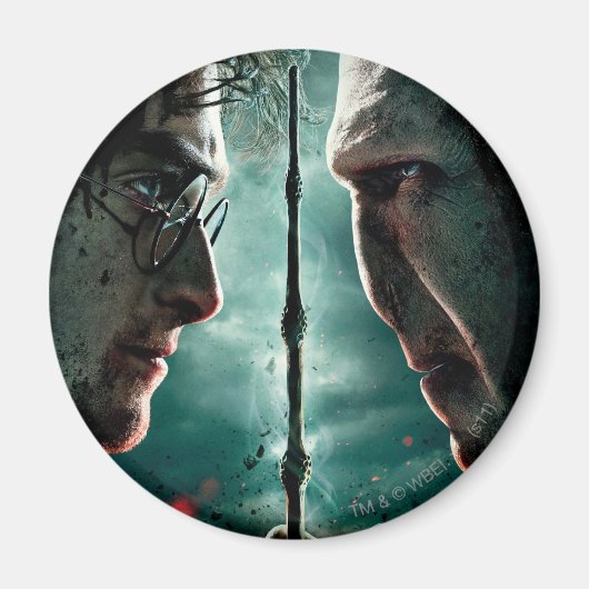 Harry Potter 7 Deel 2 - Harry vs. Voldemort Magneet (Voorkant)
