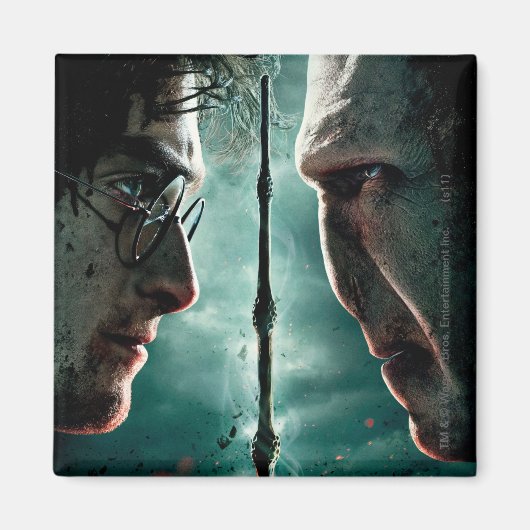 Harry Potter 7 Deel 2 - Harry vs. Voldemort Magneet (Voorkant)