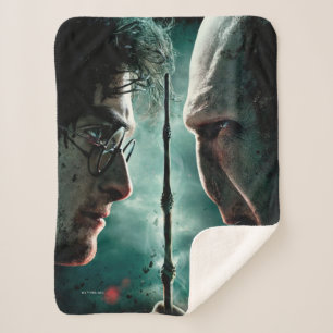 Harry Potter 7 Deel 2 - Harry vs. Voldemort Sherpa Deken