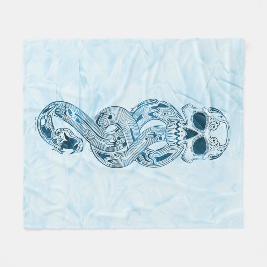 Harry Potter | Aguamenti Dark Mark Graphic Fleece Deken (Voorkant (Horizontaal))