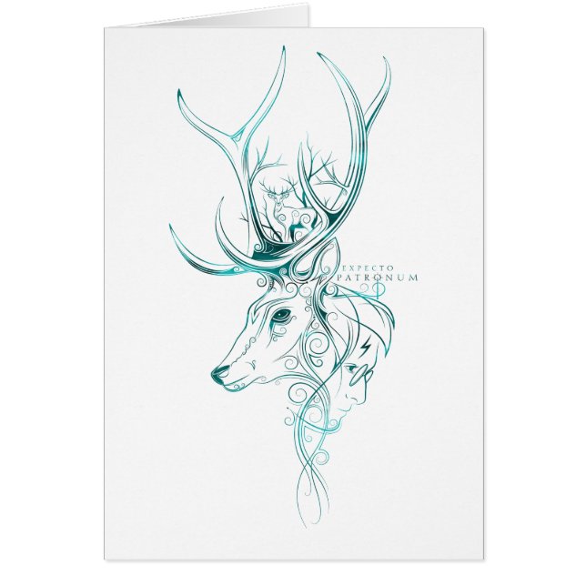 Harry Potter | Aguamenti EXPECTO PATRONUM™ Herten (Voorkant)