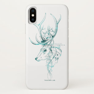 Harry Potter Aguamenti EXPECTO PATRONUM™ Stag iPhone X Hoesje