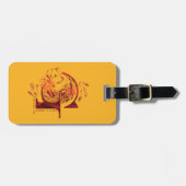 Harry Potter | Aguamenti GRYFFINDOR™ Grafisch ontw Bagagelabel (Voorkant horizontaal)