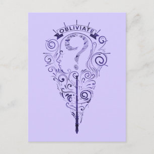 Harry Potter   Aguamenti Obliviate Graphic Briefkaart