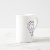 Harry Potter | Aguamenti Obliviate Graphic Porselein Kop (Voorkant rechts)