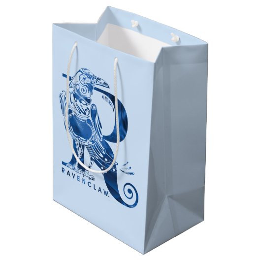 Harry Potter | Aguamenti RAVENCLAW™ Medium Cadeauzakje (Achterkant Gekanteld)