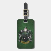 HARRY POTTER™ | Anime Draco Malfoy House Crest Bagagelabel (Voorkant verticaal)