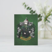 HARRY POTTER™ | Anime Draco Malfoy House Crest Briefkaart (Staand voorkant)