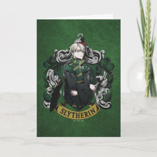 HARRY POTTER™ Anime Draco Malfoy House Crest Kaart