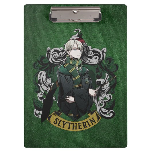 HARRY POTTER™ | Anime Draco Malfoy House Crest Klembord (Voorkant)