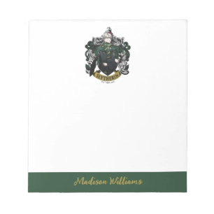 HARRY POTTER™   Anime Draco Malfoy House Crest Notitieblok