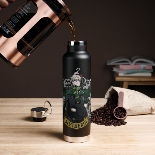 HARRY POTTER™ | Anime Draco Malfoy House Crest Waterfles (Koffie)