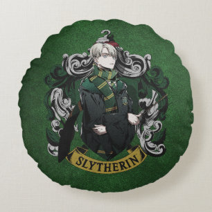 HARRY POTTER™ Anime Draco Malfoy House embleem Rond Kussen