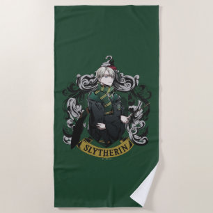 HARRY POTTER™   Anime Draco Malfoy Huis Wapen Strandlaken