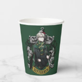 HARRY POTTER™ | Anime Draco Malfoy Huisembleem Papieren Bekers (Achterkant)