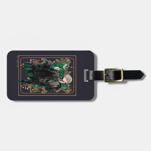 HARRY POTTER™ | Anime Draco Malfoy Seed Bagagelabel (Voorkant horizontaal)