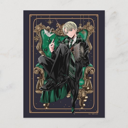 HARRY POTTER™ | Anime Draco Malfoy Seed Briefkaart (Voorkant)