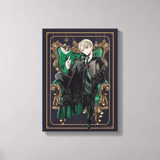 HARRY POTTER™ | Anime Draco Malfoy Seed Canvas Afdruk (Voorkant)