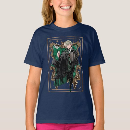 HARRY POTTER™ | Anime Draco Malfoy Seed T-shirt (Voorkant)