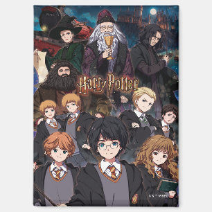 HARRY POTTER™ Anime Ensemble Scène Magneet