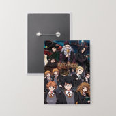 HARRY POTTER™ Anime Ensemblescène Button (Voorkant / Achterkant)