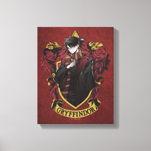 HARRY POTTER™ | Anime HARRY POTTER™ Crest Canvas Afdruk (Voorkant)
