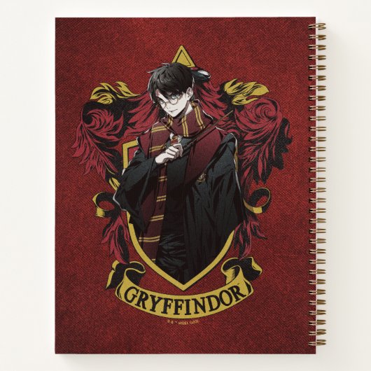 HARRY POTTER™ | Anime HARRY POTTER™ Crest Notitieboek (Achterkant)