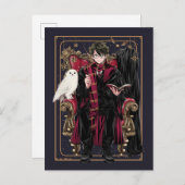HARRY POTTER™ | Anime HARRY POTTER™ Seed Briefkaart (Voorkant / Achterkant)