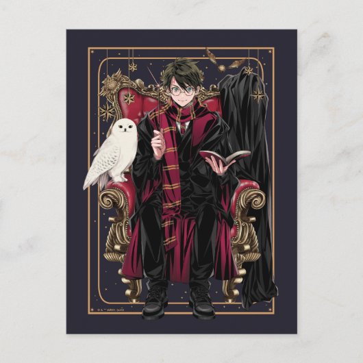 HARRY POTTER™ | Anime HARRY POTTER™ Seed Briefkaart (Voorkant)