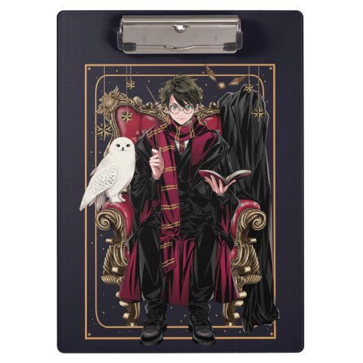 HARRY POTTER™ | Anime HARRY POTTER™ Zittend Klembord (Voorkant)