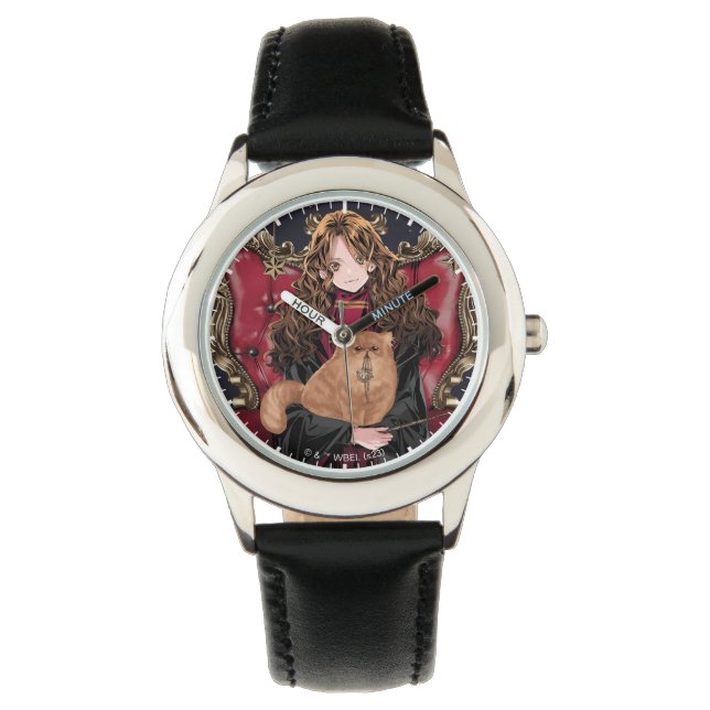 HARRY POTTER™ | Anime Hermione Granger Seed Horloge (Voorkant)