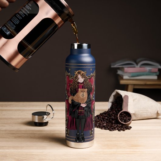 HARRY POTTER™ | Anime Hermione Granger Seed Waterfles (Koffie)