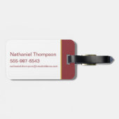 HARRY POTTER™ | Anime Hermione House Crest Bagagelabel (Achterkant horizontaal)