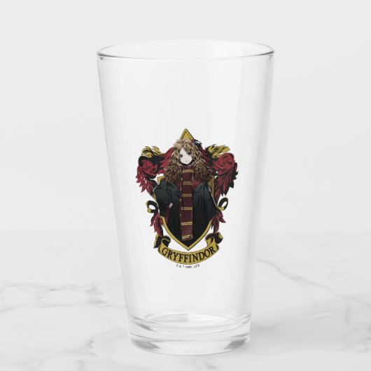 HARRY POTTER™ | Anime Hermione House Crest Glas (Voorkant)