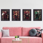 HARRY POTTER™ Anime Karakter Illustraties Muurkunst Sets (Woonkamer)