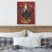 HARRY POTTER™ | Anime Ron Weasley House Crest Canvas Afdruk (Insitu (Slaapkamer))