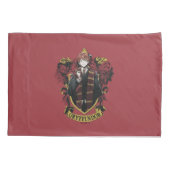 HARRY POTTER™ | Anime Ron Weasley House Crest Kussensloop (Achterkant)