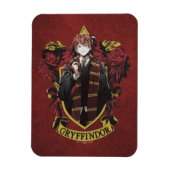 HARRY POTTER™ | Anime Ron Weasley House Crest Magneet (Verticaal)