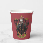 HARRY POTTER™ | Anime Ron Weasley House Crest Papieren Bekers (Achterkant)