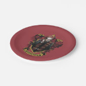HARRY POTTER™ | Anime Ron Weasley House Crest Papieren Bordje (Gekanteld)