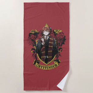 HARRY POTTER™ Anime Ron Weasley House Crest Strandlaken