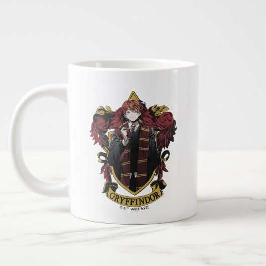 HARRY POTTER™ | Anime Ron Weasley Huis Crest Extra Grote Beker (Links)