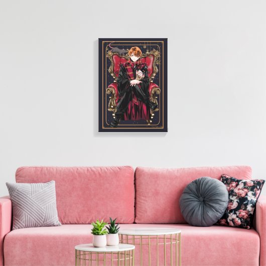 HARRY POTTER™ | Anime Ron Weasley Seed Canvas Afdruk (Insitu (Woonkamer))