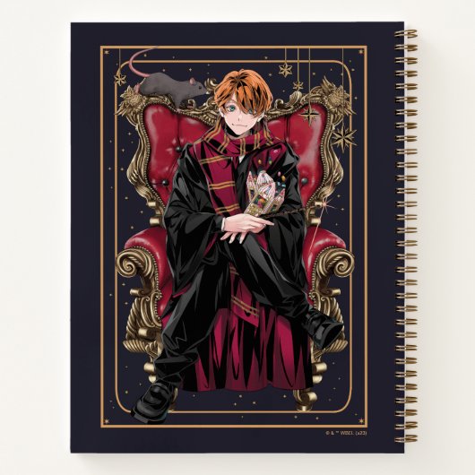 HARRY POTTER™ | Anime Ron Weasley Seed Notitieboek (Achterkant)