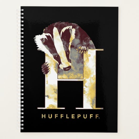 Harry Potter| Aquarelle de Badger HUFFLEPUFF™ (Devant)