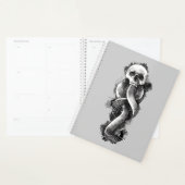 Harry Potter | Aquarelle de marque foncée (Devant avec enveloppe)