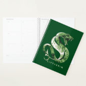 Harry Potter| Aquarelle de serpent SLYTHERIN™ (Devant avec enveloppe)
