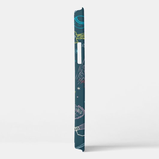 HARRY POTTER™ Artifacts Line Art Pattern Case-Mate iPhone Case (Achterkant / Rechts)